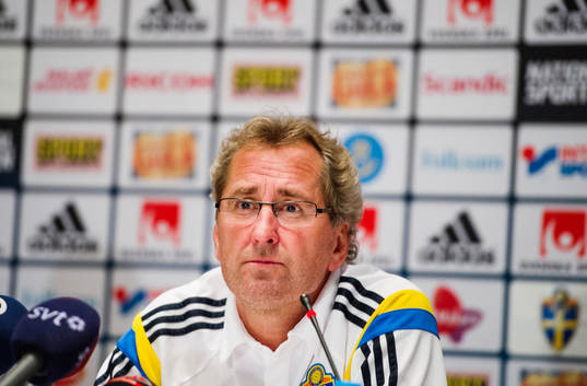 Sveriges förbundskapten Erik Hamrén