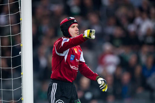 Ängelholms målvakt Matt Pyzdrowski