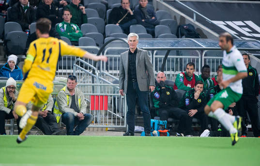Hammarbys tränare Nanne Bergstrand