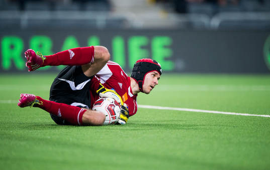 Ängelholms målvakt Matt Pyzdrowski