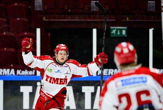 Timrås Ludvig Nilsson jublar