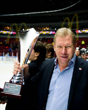 Patrik Sylvegård, VD och sportchef på Malmö Redhawks med