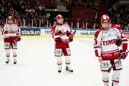 Timrås Per Hallin, Ludvig Nilsson och Oscar Johansson