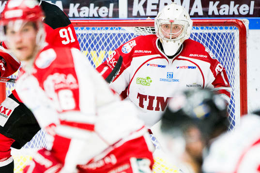 Timrås målvakt Jonathan Iilahti