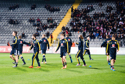 Sverige värmer upp