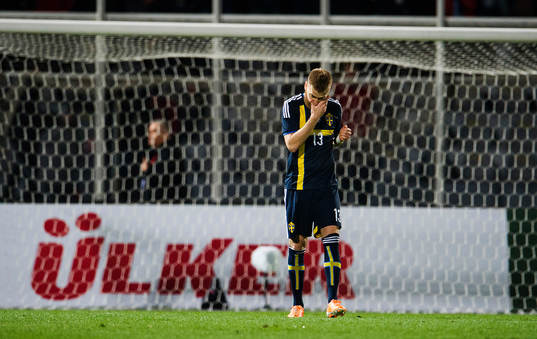 Sveriges  Rasmus Bengtsson  deppar
