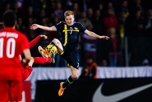 Sveriges  Sebastian Larsson