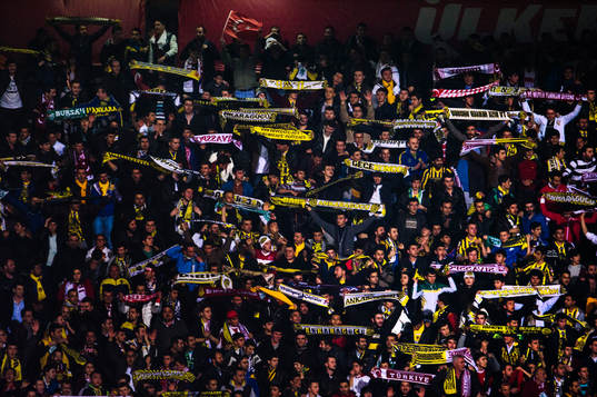 Turkiska supportrar
