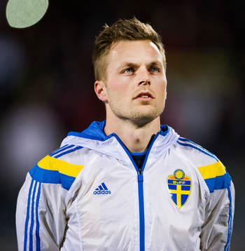 Sveriges  Sebastian Larsson