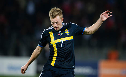 Sveriges Sebastian Larsson