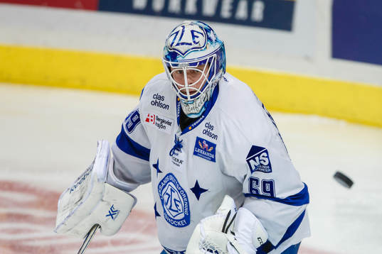 Leksands målvakt Oscar Ahlsenfelt