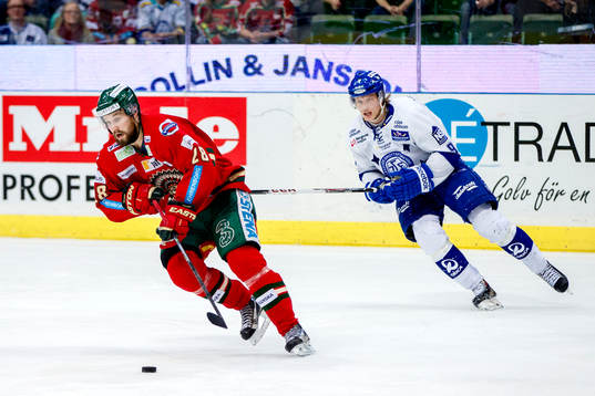 Frölundas Dick Axelsson och Leksands Jacob De La Rose
