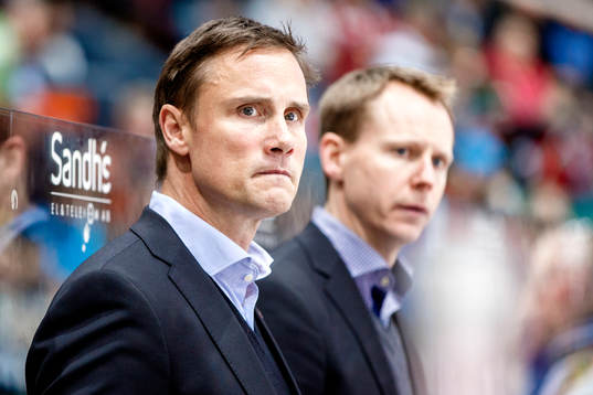 Frölundas tränare Roger Rönnberg och Frölundas