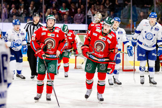 Frölundas Erik Karlsson och Frölundas Erik Gustavsson
