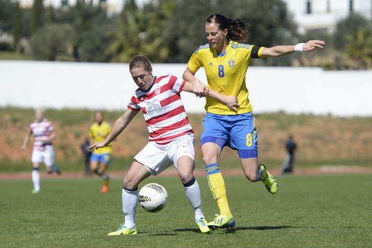 Lotta Schelin, Sverige och Meghan Klingenberg
