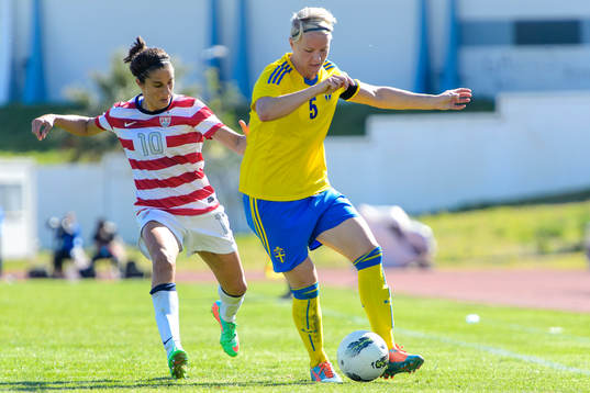 USAs Carli Lloyd jagar Sveriges Nilla Fischer