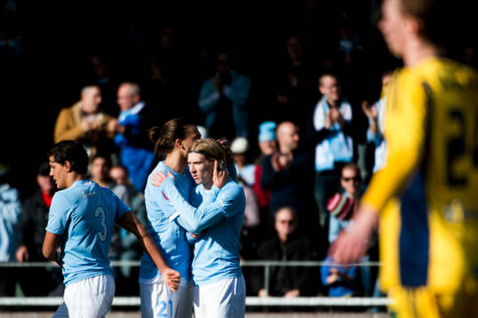 Malmö FF firar Simon Kroon