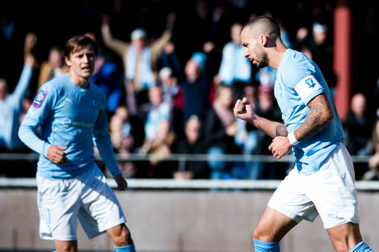Malmös Guillermo Molins jublar