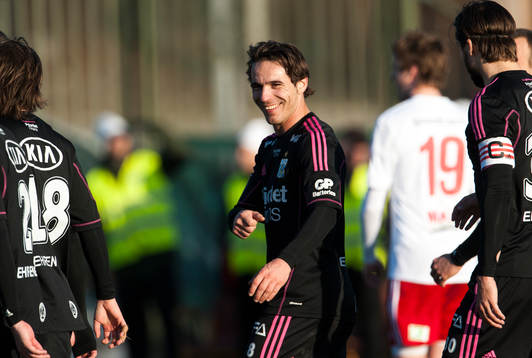 IFK Göteborgs Nordin Gerzic är glad