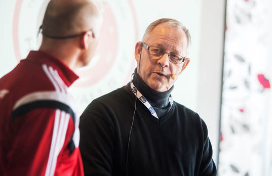 Islands förbundskapten Lars Lagerbäck