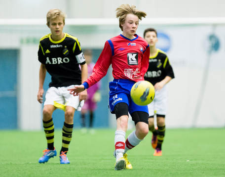 under fotbollsmatchen i Tipselit cup mellan AIK och Örgryte