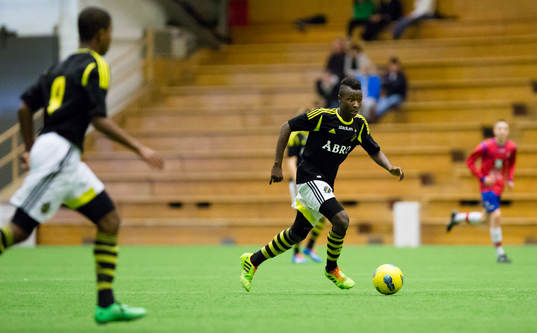 under fotbollsmatchen i Tipselit cup mellan AIK och Örgryte