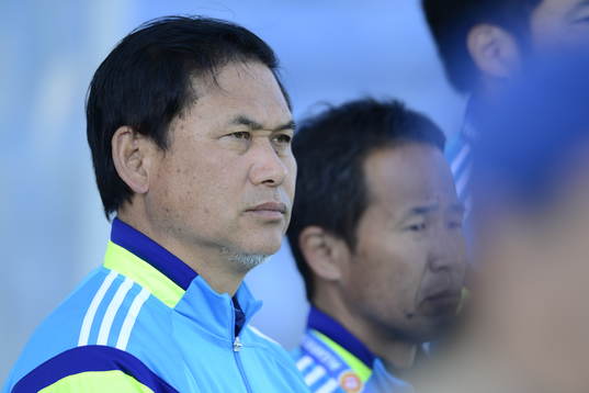 Japans förbundskapten Norio Sasaki