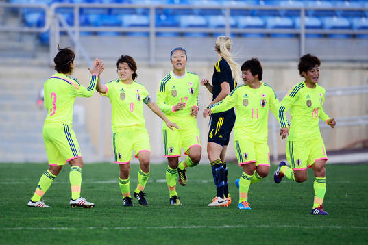 Japan tar ledningen med 2 - 1