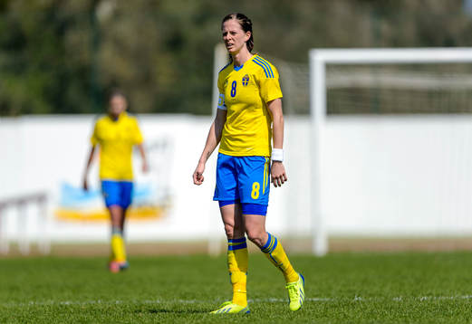 Sveriges Lotta Schelin deppar