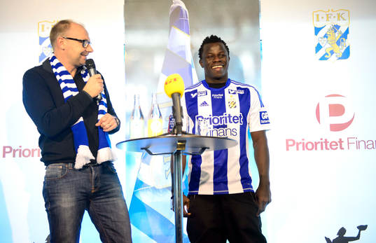 IFK Göteborgs sportchef Håkan Mild presenterar