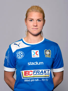 Damfotbollsspelaren Ida Lindqvist, Karlstad/Qbik