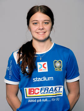 Damfotbollsspelaren Felicia Edgren Karlstad/Qbik
