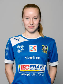 Damfotbollsspelaren Susanne Skålberg Karlstad/Qbik