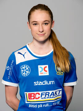 Damfotbollsspelaren Emelie Andersson Karlstad/Qbik
