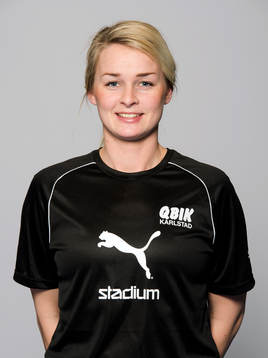 Assisterande tränare Therese Lückner Karlstad/Qbik