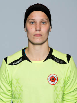 Damfotbollsspelaren Hanna Persson, målvakt, Kristianstad