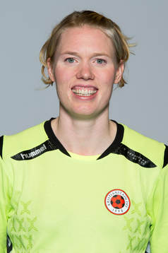 Damfotbollsspelaren Hedvig Lindahl, målvakt, Kristianstad