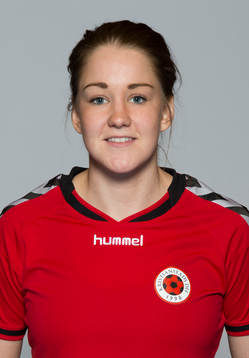 Damfotbollsspelaren Mia Carlsson, Kristianstad