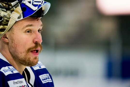 Karlskogas målvakt Justin Pogge