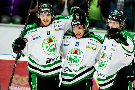 Bläddra bland fler bilder av Ishockey, Förkvalserien, Rögle - Karlskoga