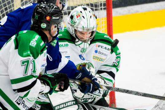 Rögles målvakt Kevin Lindskoug