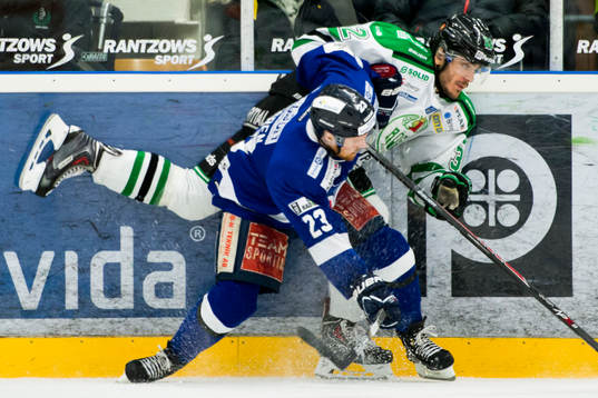Karlskogas Fredrik Höggren och Rögles Daniel Sylwander