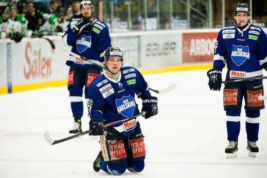 Karlskogas Pontus Vesterholm deppar