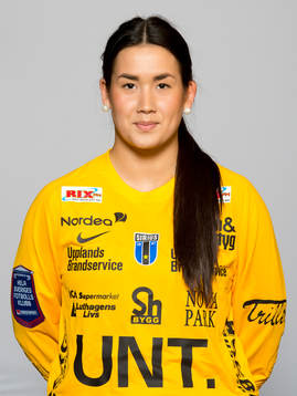 Damfotbollsspelaren Mimmi Paulsson-Febo Sirius, målvakt