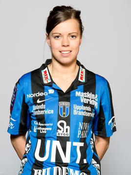 Damfotbollsspelaren Amanda Johansson, Sirius