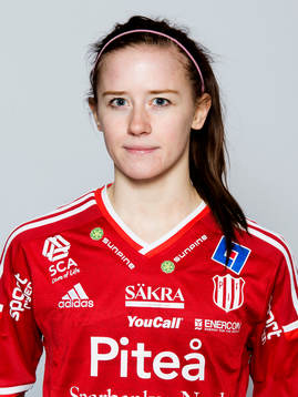 Damfotbollsspelaren Lena Blomkvist, Piteå IF