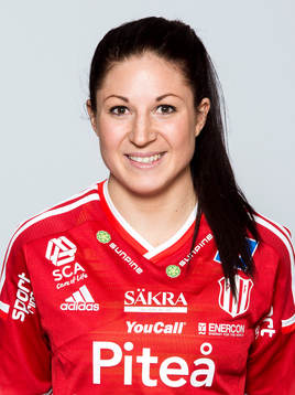 Damfotbollsspelaren Josefin Johansson, Piteå IF