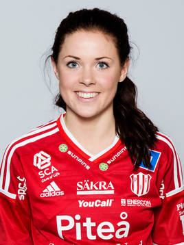 Damfotbollsspelaren Elin Johansson, Piteå IF