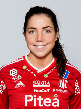 Damfotbollsspelaren Clara Markstedt, Piteå IF
