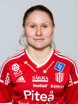 Damfotbollsspelaren Johanna Andersson, Piteå IF